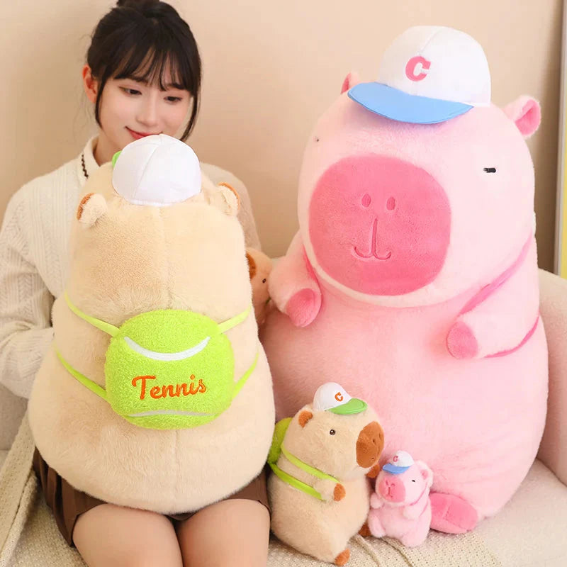 Cute Sporty Capybara Plushie