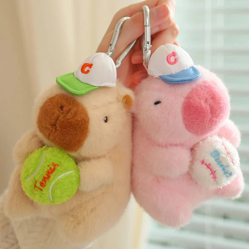Cute Sporty Capybara Plushie