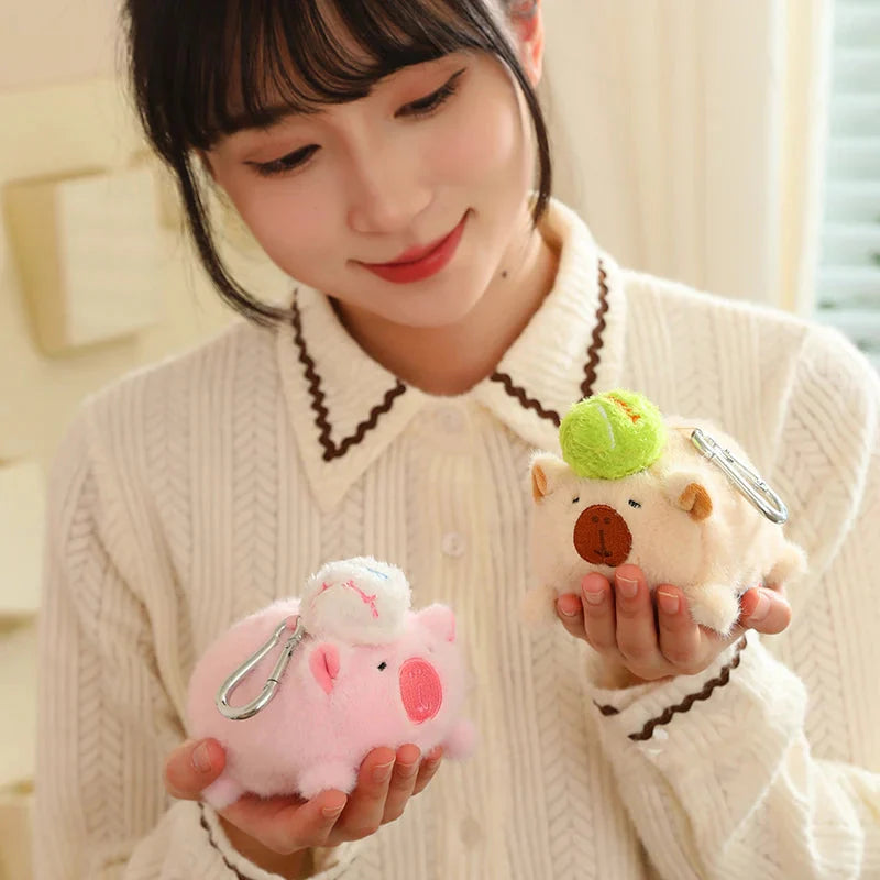 Cute Sporty Capybara Plushie