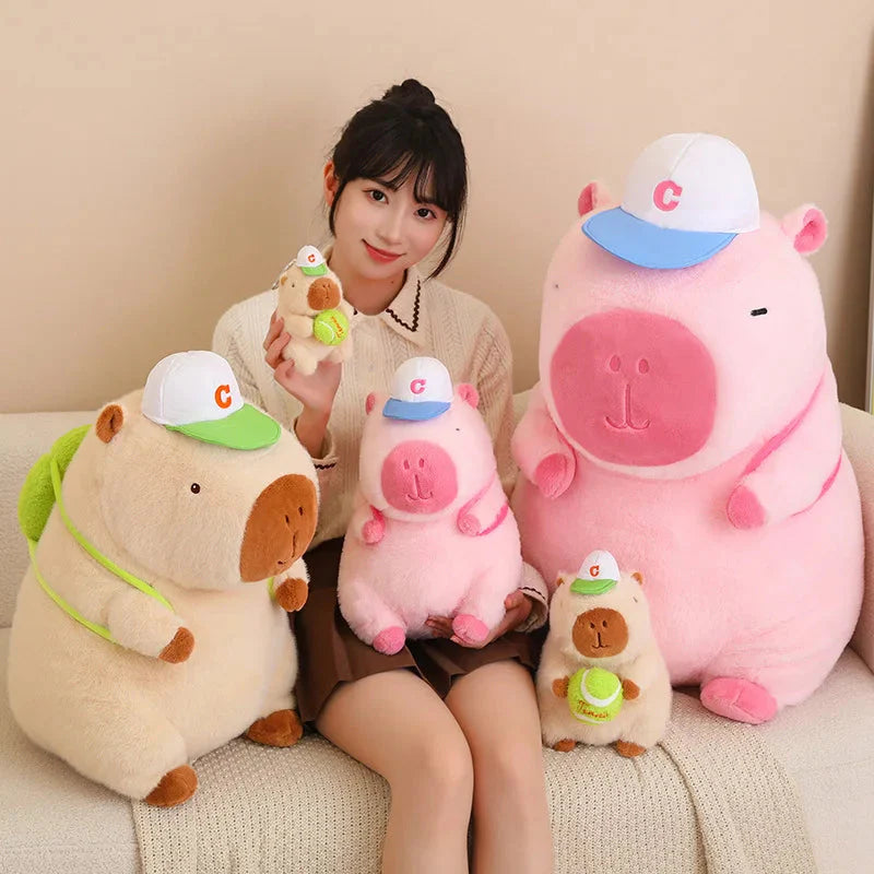 Cute Sporty Capybara Plushie
