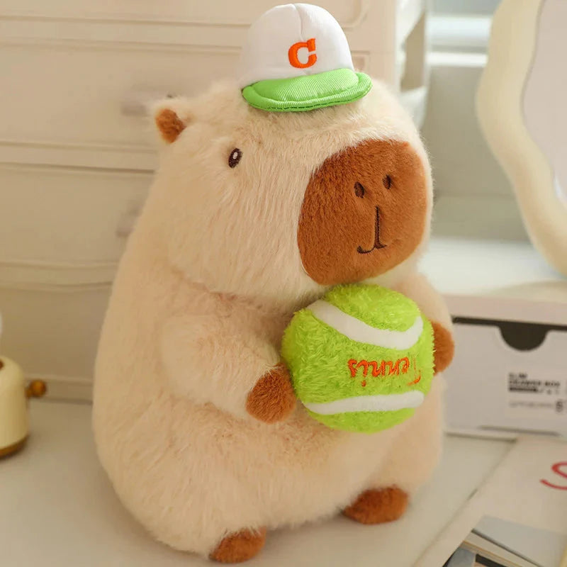 Cute Sporty Capybara Plushie