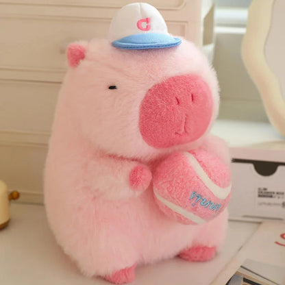 Cute Sporty Capybara Plushie