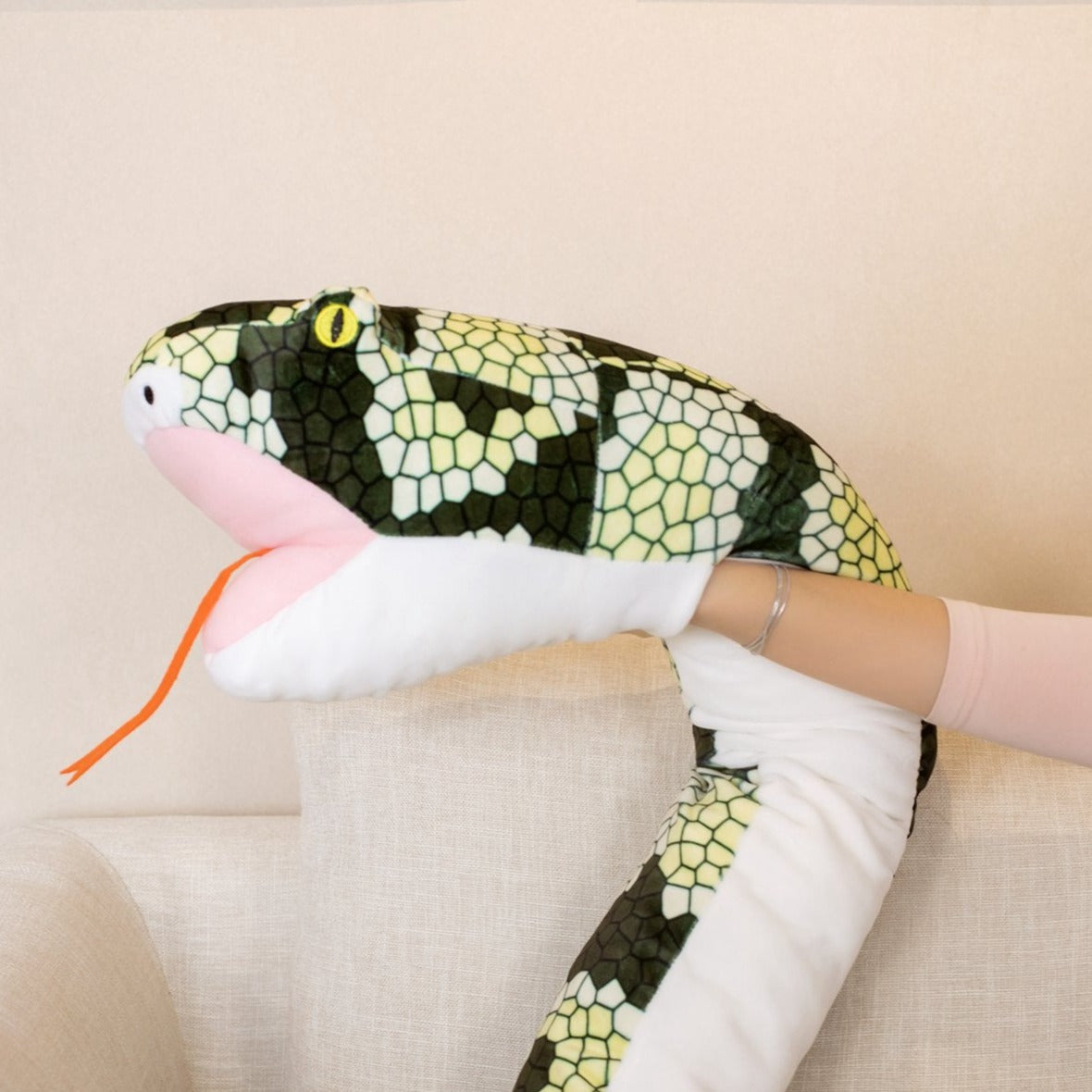 Diablo & Ivy the 63" Snake Plushies