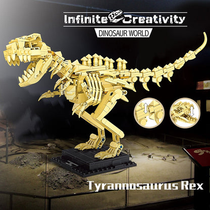 Dinosaur Fossil Skeletons Building Blocks Collection 2 | LIMITED STOCK