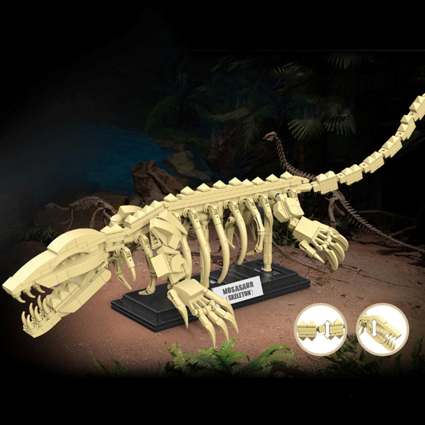 Dinosaur Fossil Skeletons Building Blocks Collection 2 | LIMITED STOCK