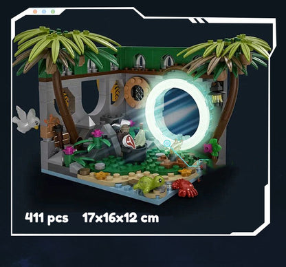 Dinosaur Kingdom Space Travel Micro Building Sets