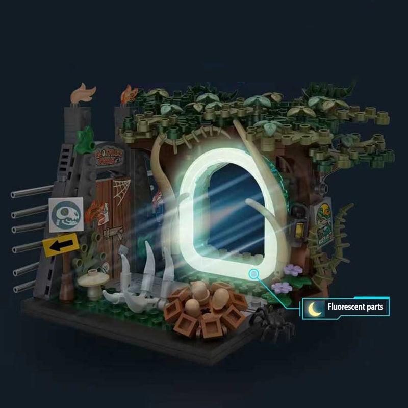 Dinosaur Kingdom Space Travel Micro Building Sets