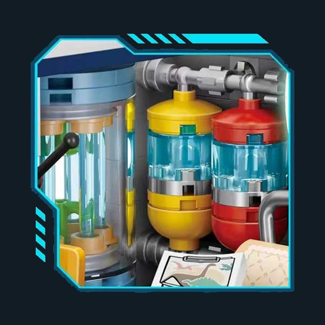Dinosaur Kingdom Space Travel Micro Building Sets