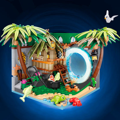 Dinosaur Kingdom Space Travel Micro Building Sets