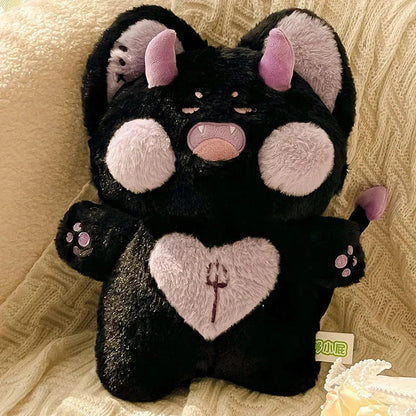 Evil Kawaii Fluffy Fox Halloween Plushies