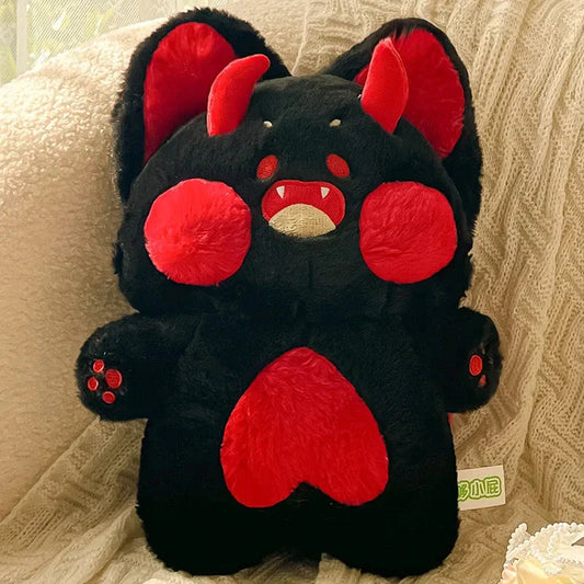 Evil Kawaii Fluffy Fox Halloween Plushies