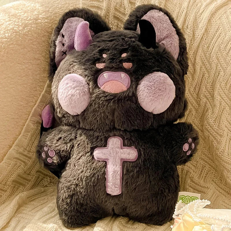 Evil Kawaii Fluffy Fox Halloween Plushies