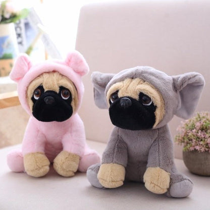 Family of Pug Plushies