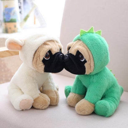 Family of Pug Plushies