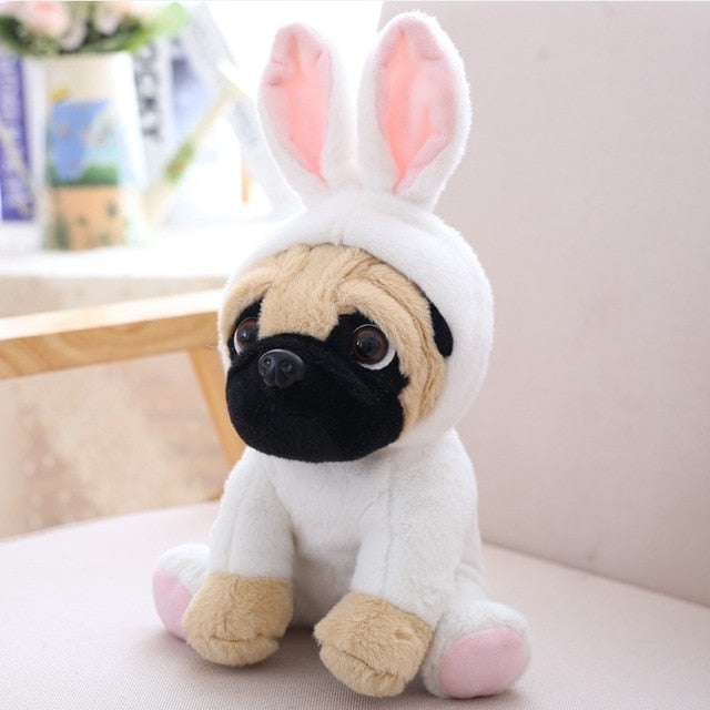 Family of Pug Plushies