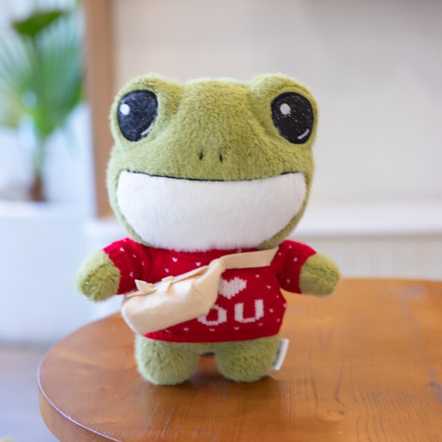 Finley the Mini Frog Plushie Collection