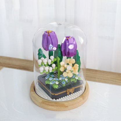 Floral Capsule Micro Building Set Collection