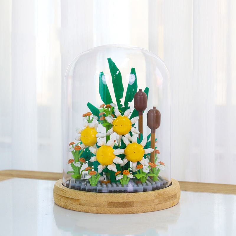 Floral Capsule Micro Building Set Collection