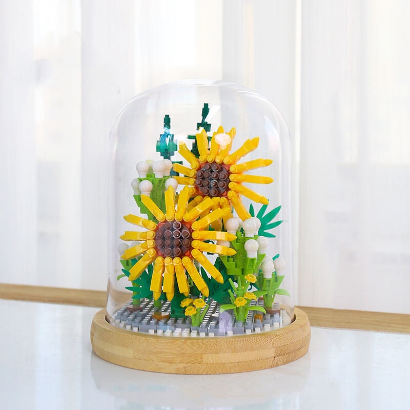 Floral Capsule Micro Building Set Collection