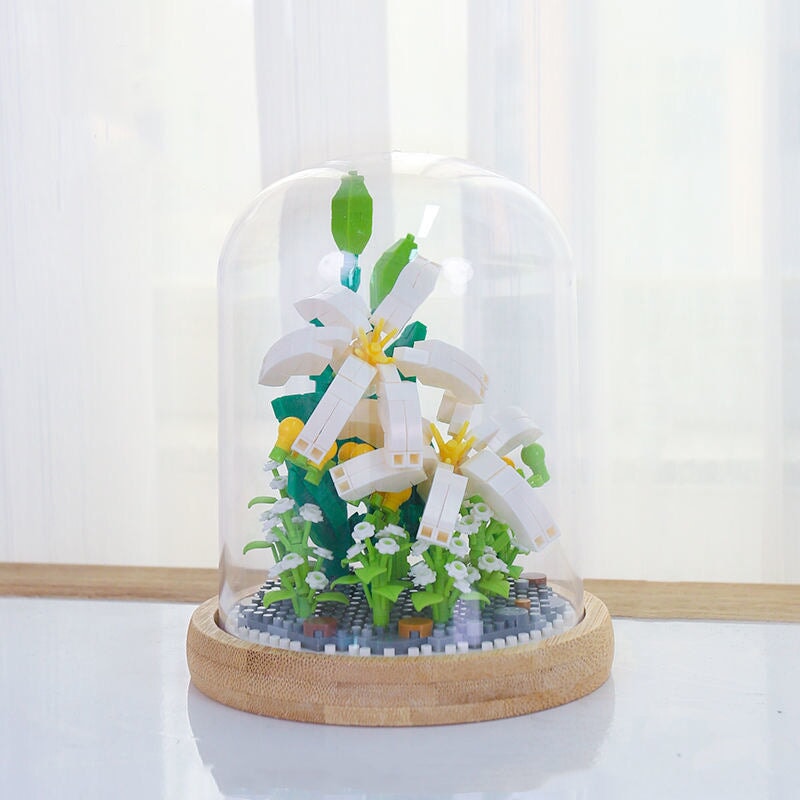 Floral Capsule Micro Building Set Collection