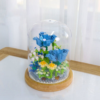 Floral Capsule Micro Building Set Collection