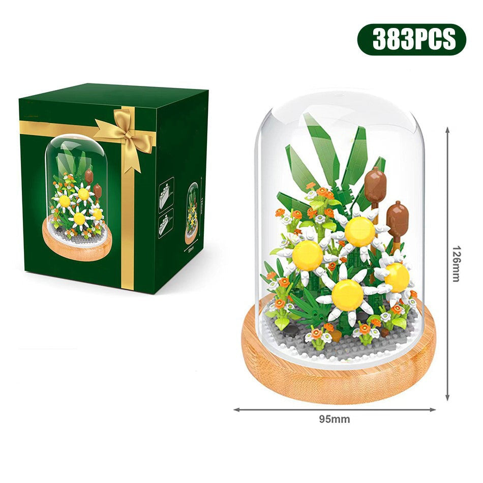 Floral Capsule Micro Building Set Collection