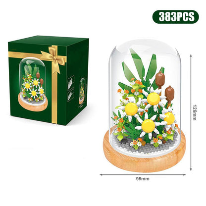 Floral Capsule Micro Building Set Collection