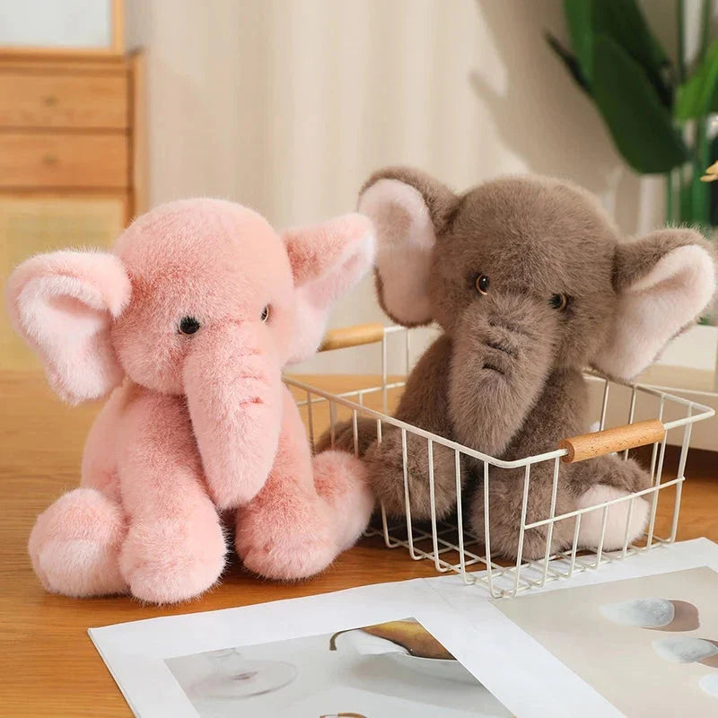 Fluffy Adorable Elephant Plushies