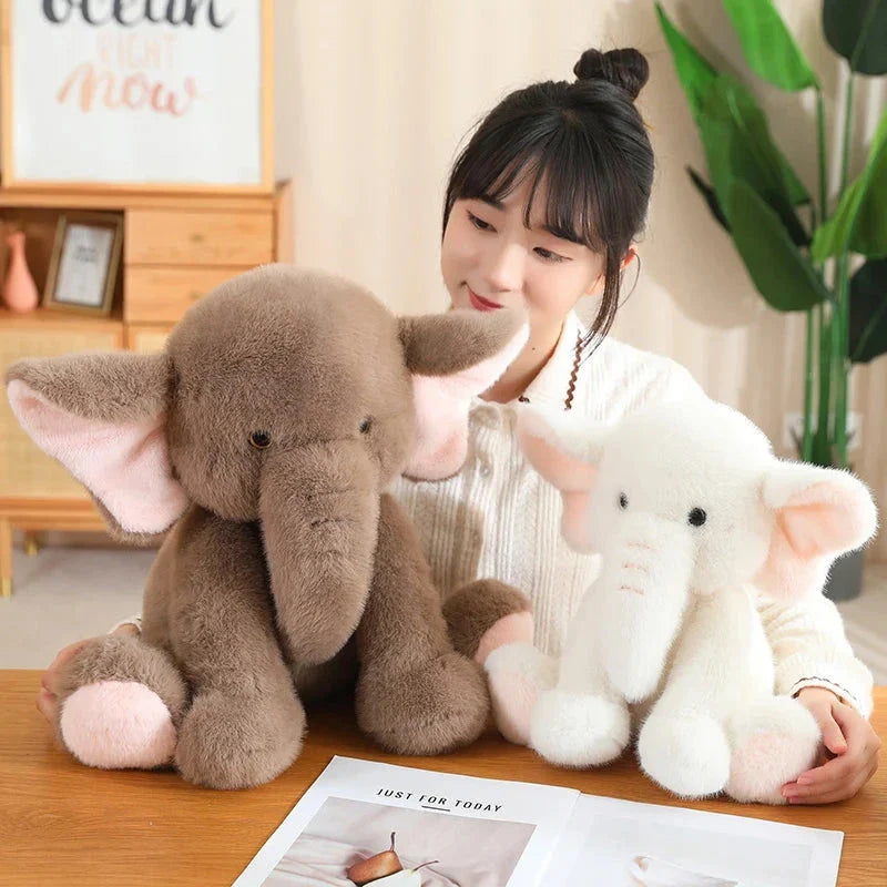 Fluffy Adorable Elephant Plushies