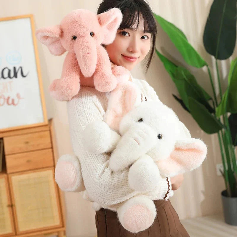Fluffy Adorable Elephant Plushies