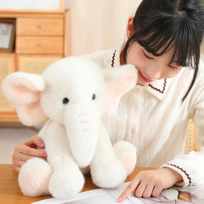 Fluffy Adorable Elephant Plushies