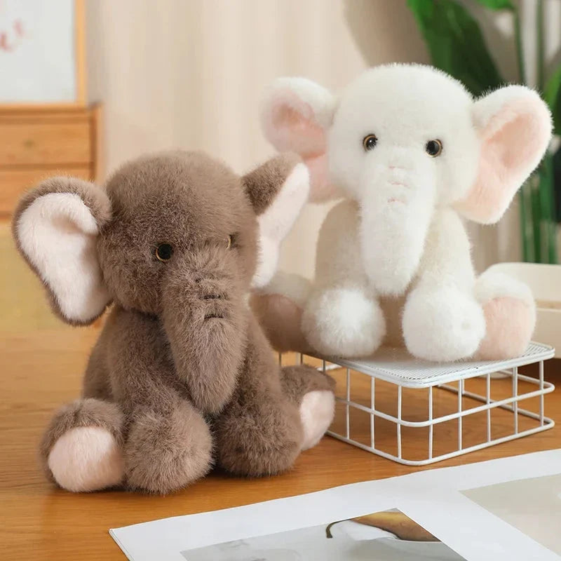 Fluffy Adorable Elephant Plushies