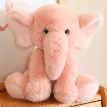 Fluffy Adorable Elephant Plushies