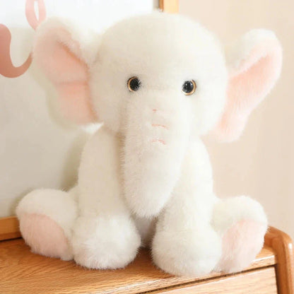 Fluffy Adorable Elephant Plushies