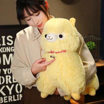 Fluffy Alpaca Llama Plushies with Bell