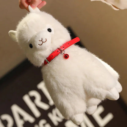 Fluffy Alpaca Llama Plushies with Bell
