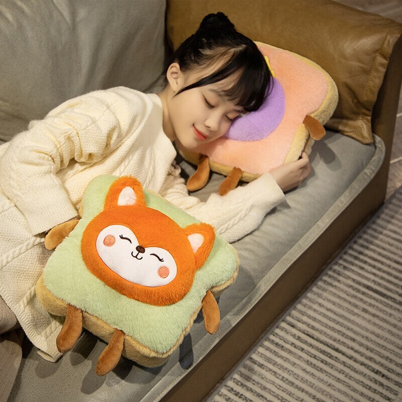 Fluffy Animal Toastie Plushie Hand Warmer Collection