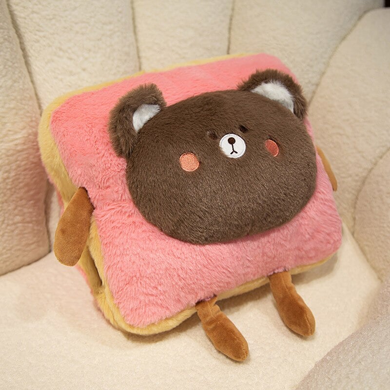 Fluffy Animal Toastie Plushie Hand Warmer Collection