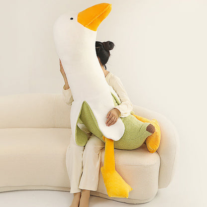 Fluffy Banana Duck Plushie