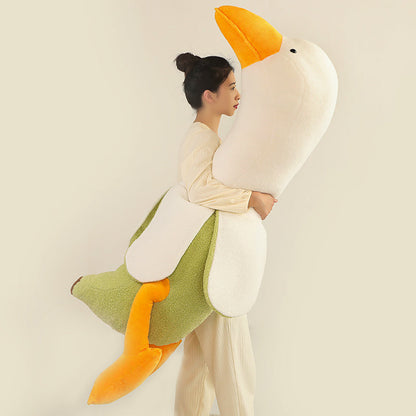 Fluffy Banana Duck Plushie