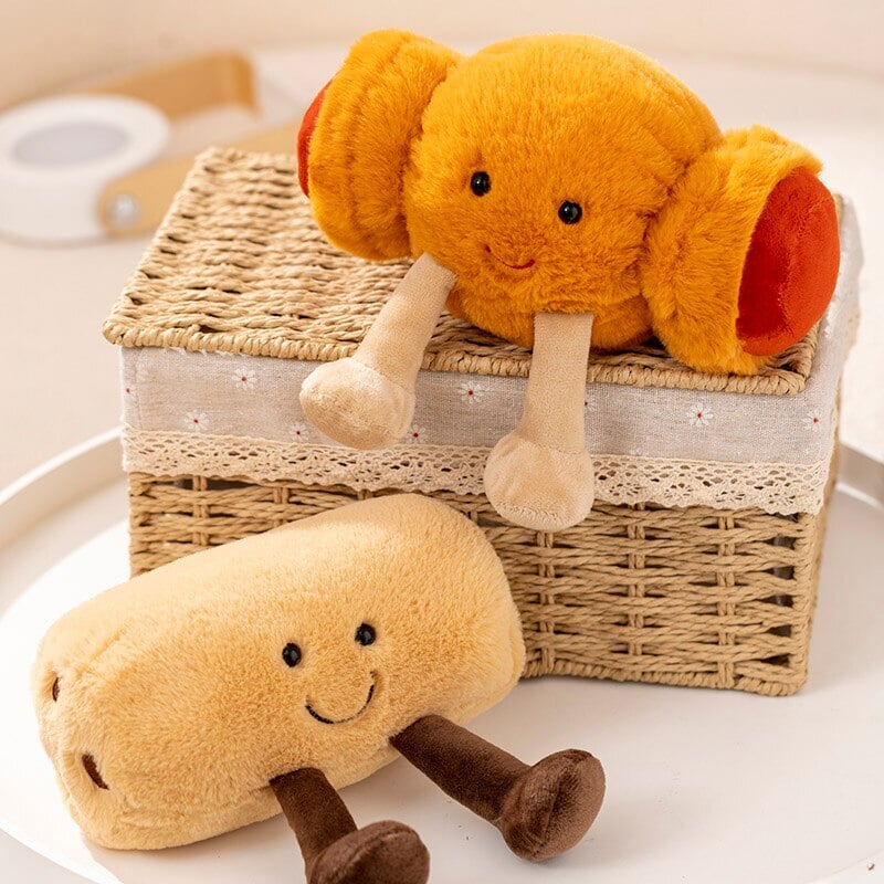 Fluffy Breakfast Bakery Plushie Collection