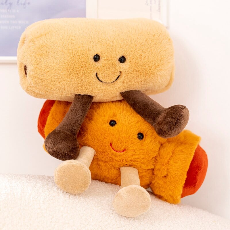 Fluffy Breakfast Bakery Plushie Collection