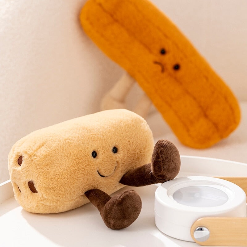 Fluffy Breakfast Bakery Plushie Collection