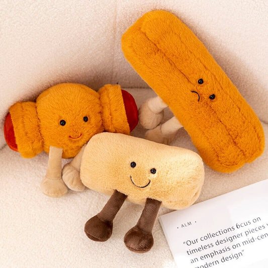 Fluffy Breakfast Bakery Plushie Collection