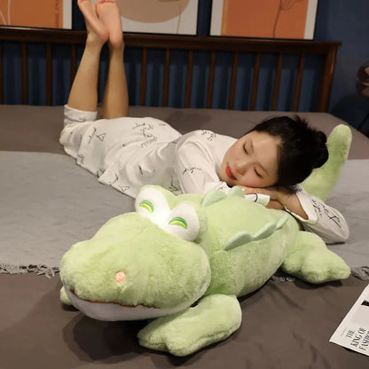 Fluffy Cheerful Crocodile Alligator Plushies