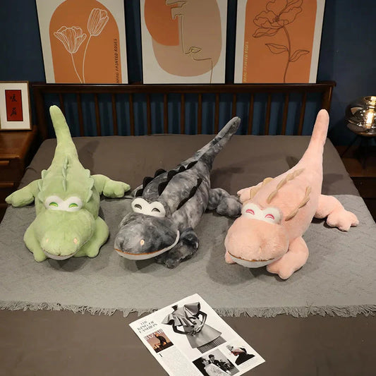 Fluffy Cheerful Crocodile Alligator Plushies