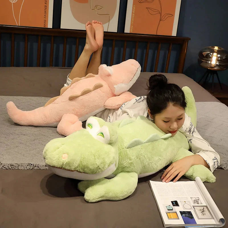 Fluffy Cheerful Crocodile Alligator Plushies