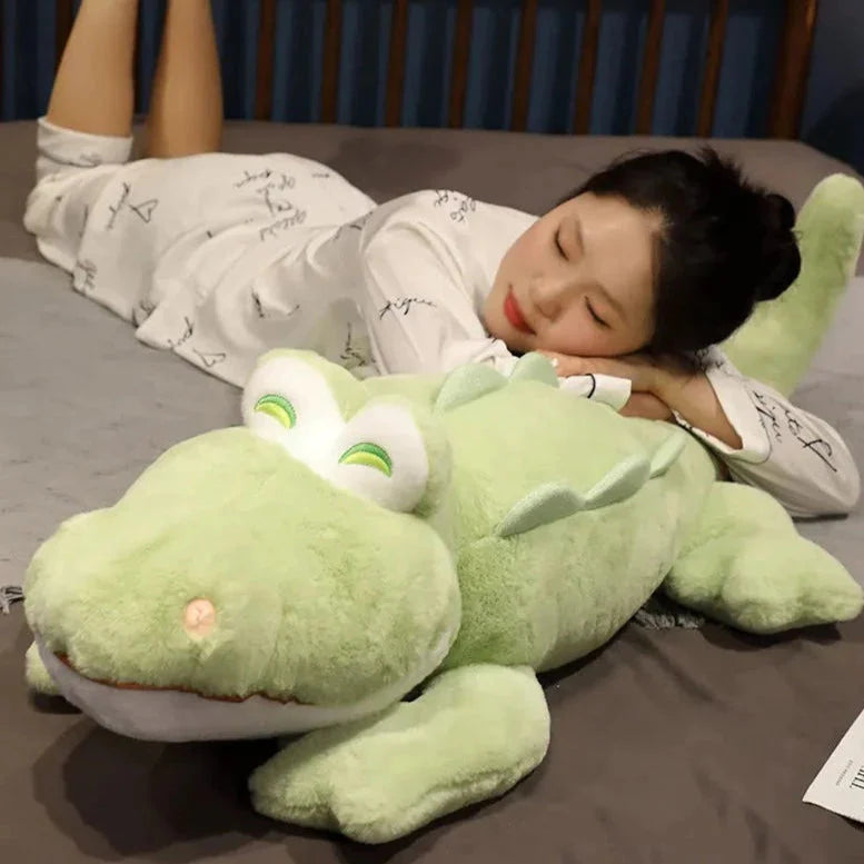 Fluffy Cheerful Crocodile Alligator Plushies