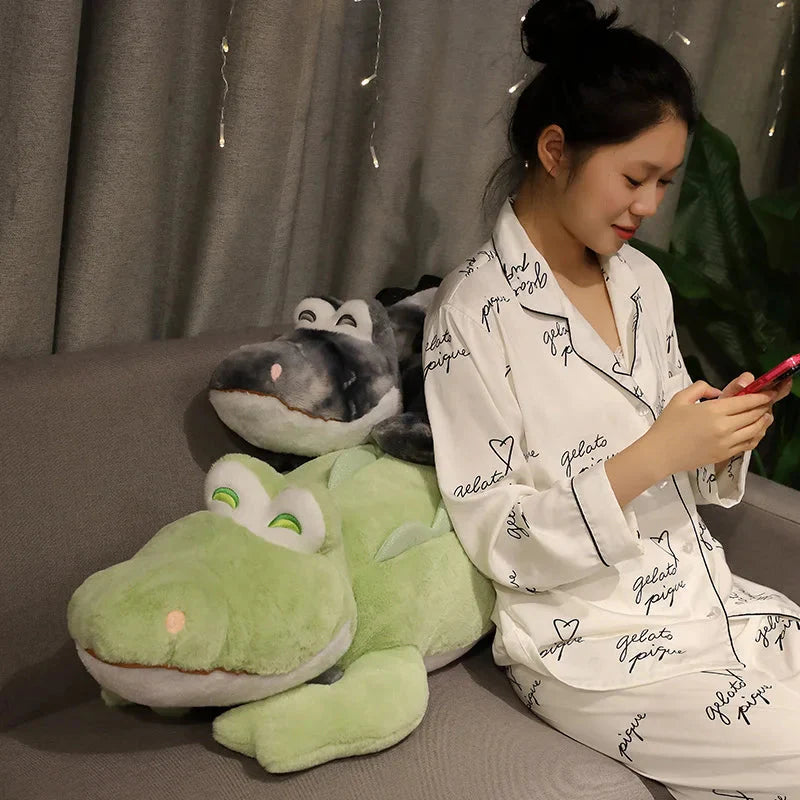 Fluffy Cheerful Crocodile Alligator Plushies