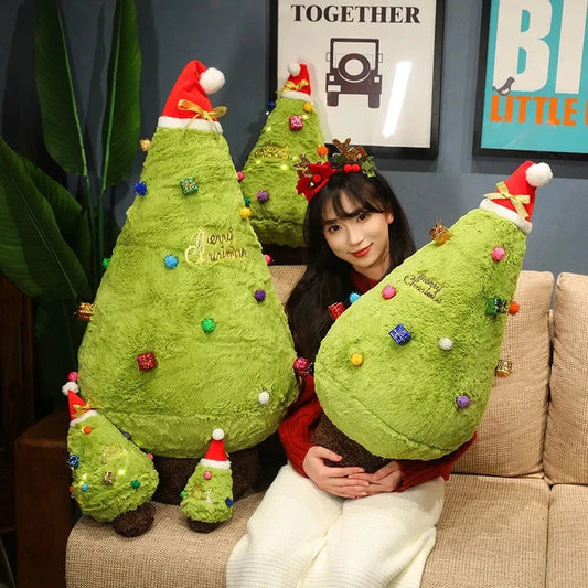 Fluffy Christmas Tree Plushie